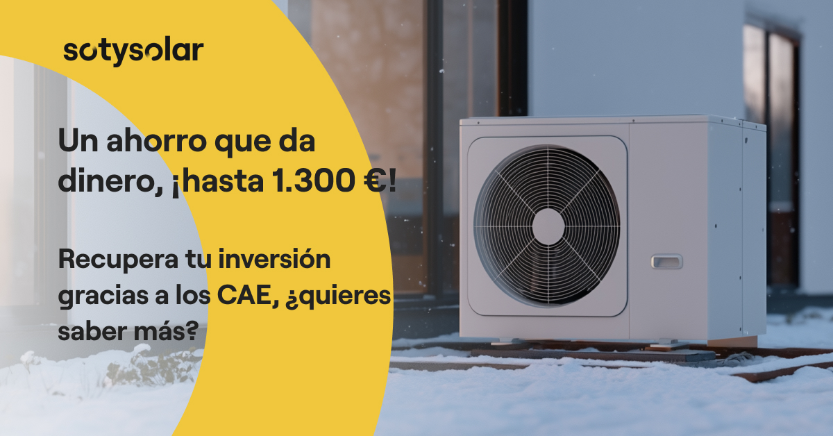 descuento directo en el cae en aerotermia