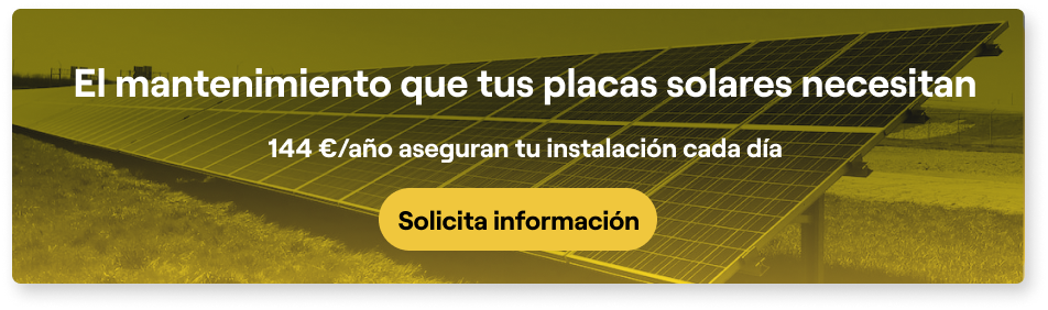 contratar mantenimiento placas solares