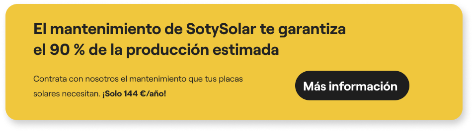 mantenimiento sotysolar placas solares
