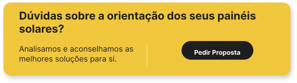 proposta para orientação de painéis solares