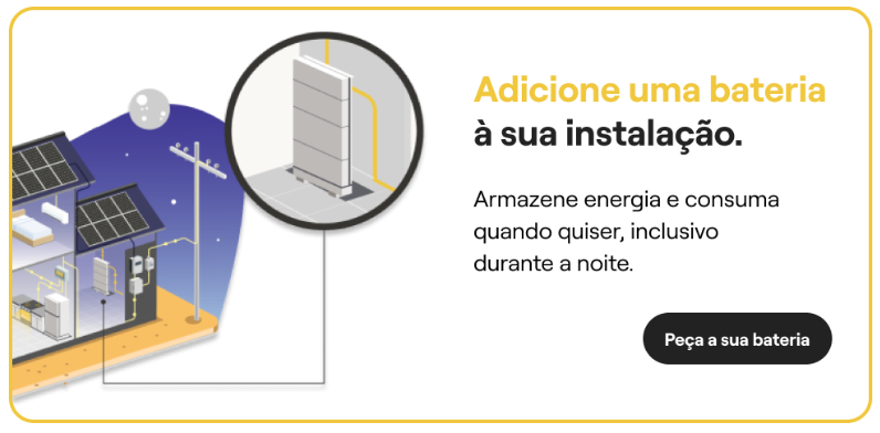 Adicionar uma bateria com backupbox à sua instalação