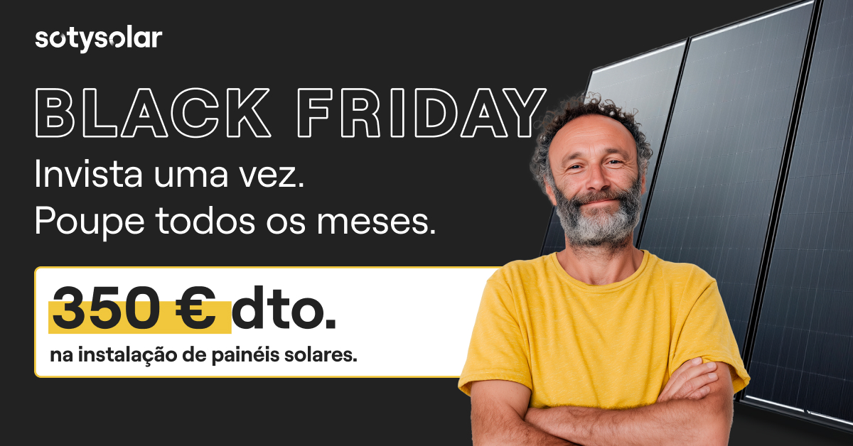 desconto de Black Friday 2025 na instalação de painéis solares