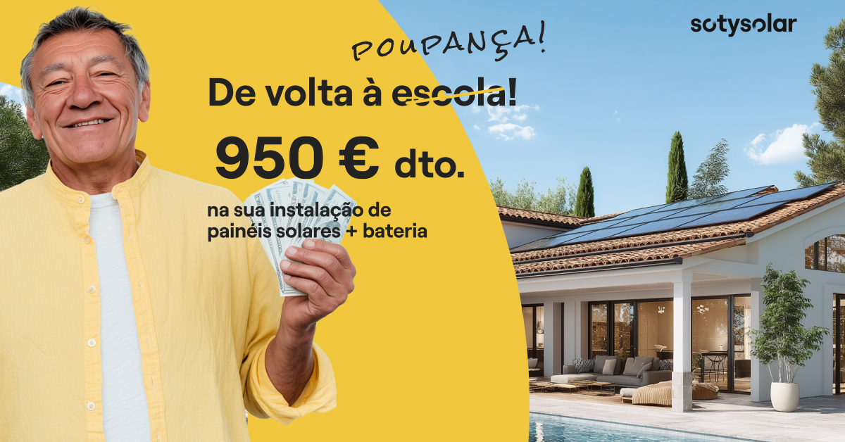 Desconto na instalação de painéis solares com bateria