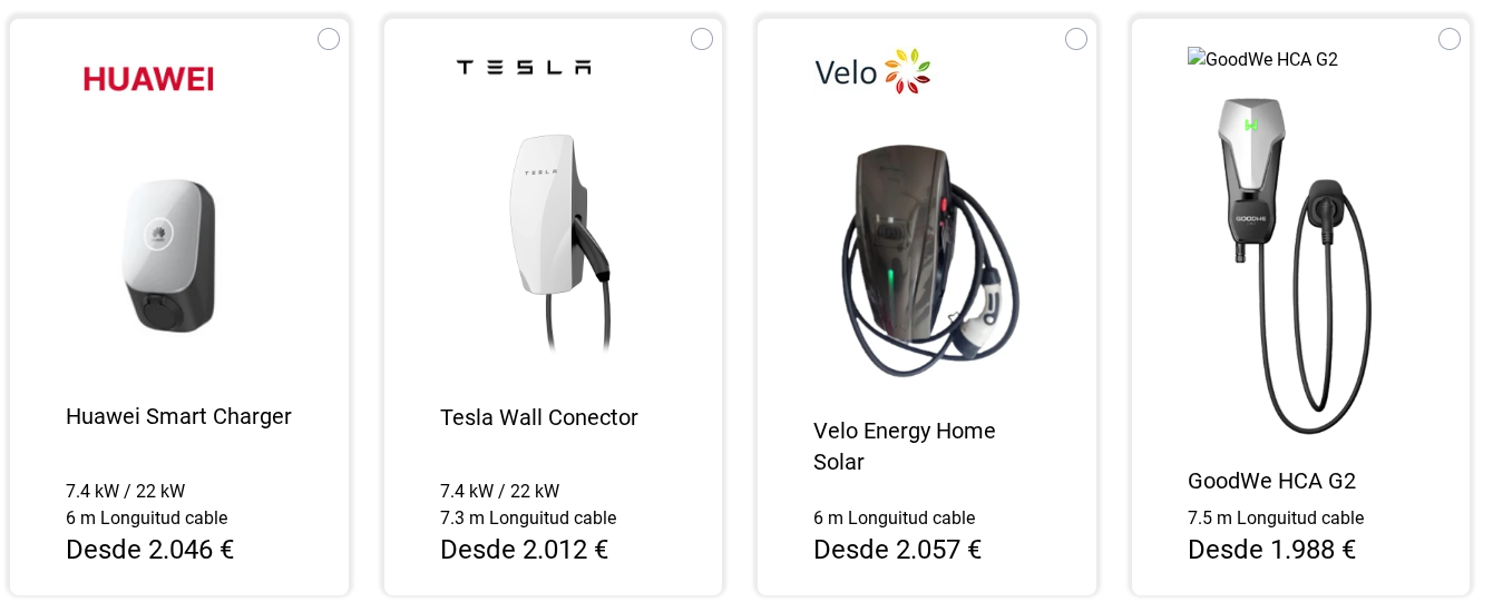 Elige el cargador ve que mejor se adapte a ti